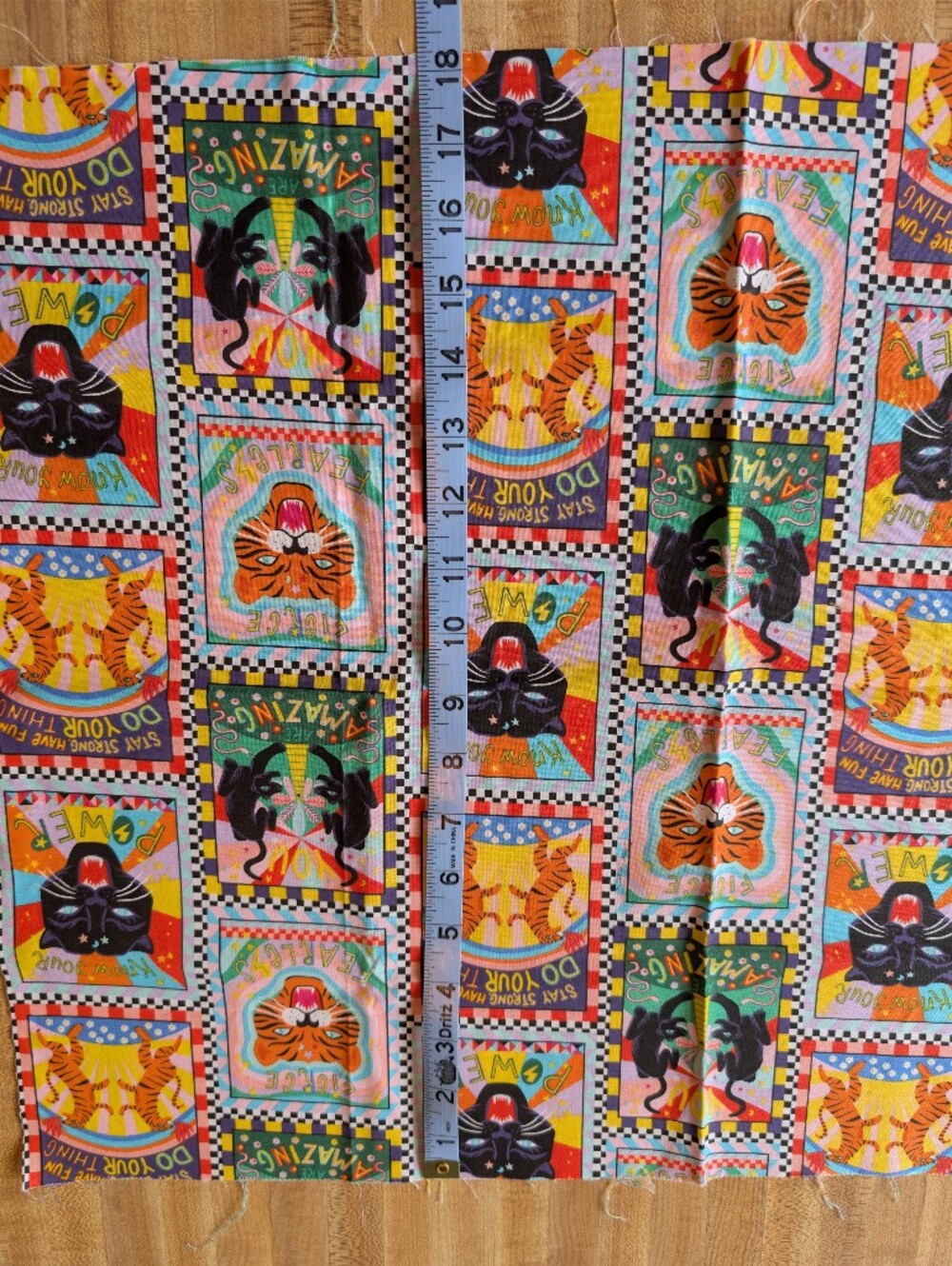 Colorful, Fun Patterns Cut Fabric Bundle (5 Pieces) - Picture 13 of 16
